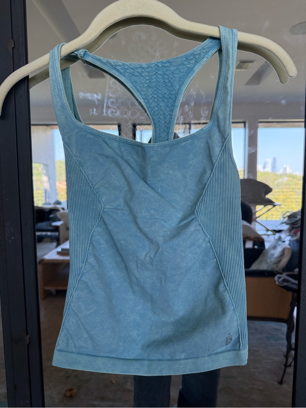 FP Movement by Free People Dusty Blue Racerback Tank